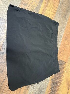 ZeroXposur Black Mini Skirt - Simple A-Line Style